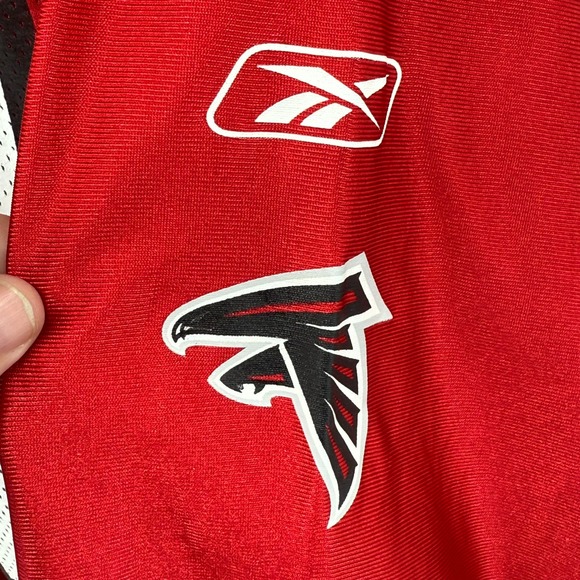 Atlanta Falcons Jersey Youth XL Red Michael Vick #7 Reebok NFL Football Nylon - Picture 3 of 4